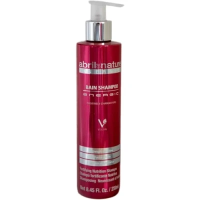 Afbeelding van abril et nature Energic Professional Shampoo Voor Haar Voeding Voorkomt kroezen en verwijdert statische elektriciteit Hydrateert herstelt Positieve ionen lading 250 ml