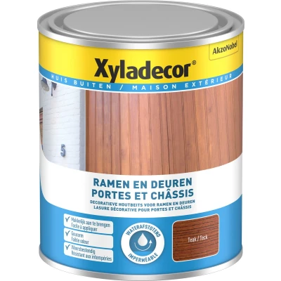 Afbeelding van Xyladecor Ramen &amp; Deuren WB Teak 0.75L