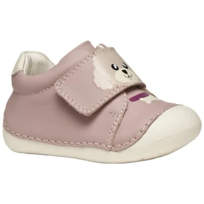 Afbeelding van Geox Tutim Klittenbandschoenen voor kinderen, Maat: 20, Rose Schoenen
