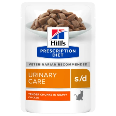Afbeelding van Hill&#039;s Prescription Diet S/D Urinary Care Pouch Kattenvoer 12x85 g