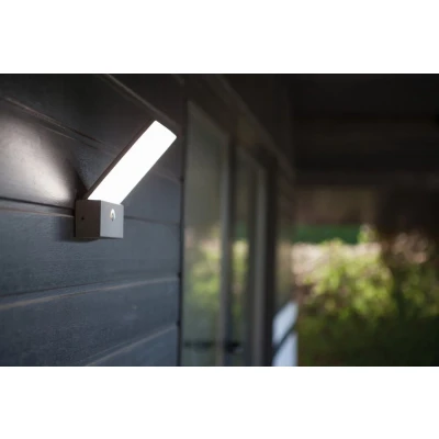 Afbeelding van Lutec Pano 5289001118 LED buitenlamp (wand) 16 W Antraciet
