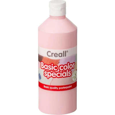 Afbeelding van Plakkaatverf Creall basic pastel rood 500ml
