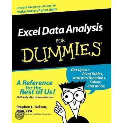 Afbeelding van Excel Data Analysis For Dummies