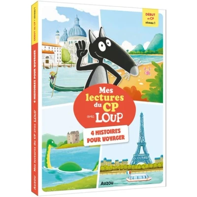 Image de 4 histoires pour voyager lecture cp loup niv 1