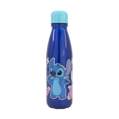 Afbeelding van My sweety pop Drinkfles roestvrij staal kinderen volwassenen tieners maaltijd 26,5 cm 600 ml hydratatie cadeau idee fles (Stitch blauw)