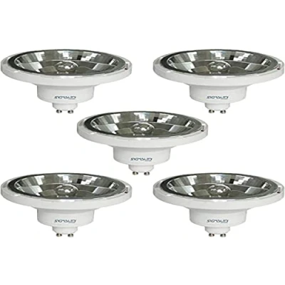 Afbeelding van SIGMALED LIGHTING LED SPOT AR111 GU10 14W (komt overeen met 110W halogeen) Warm wit licht 3000K 1000 lumen 220 V/230 V AC 5 STUKS PACK Energiezuinige