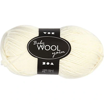 Afbeelding van Creotime Baby Garen 172 M 50 G 14/4 Crème