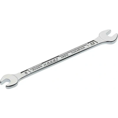 Afbeelding van HAZET 450N 5X5.5 Dubbele steeksleutel 99,6 Chroom vanadium staal Verchroomd