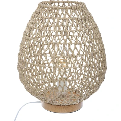 Afbeelding van Atmosphera Tafellamp Etel D30,5x35,5cm Beige E27