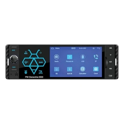 Afbeelding van PNI Clementine 9550 auto MP5 speler met 1DIN 4 inch display 50W x 4, Bluetooth, FM radio, Carplay, RDS functie