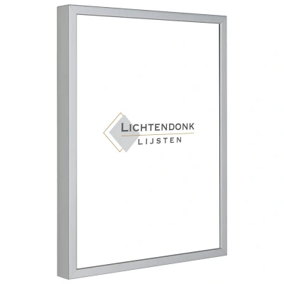 Afbeelding van Wissellijst Aluminium Mat Zilver 61 x 91 cm