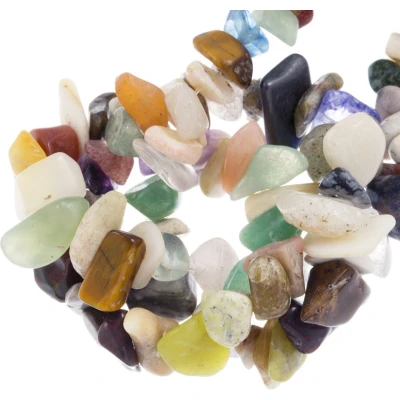 Afbeelding van Natuursteen Chips (8 23 mm) Mixed Stones (175 stuks)