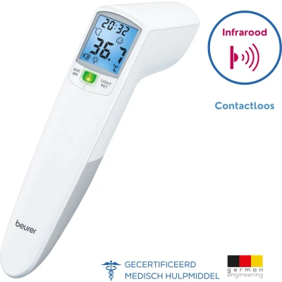 Afbeelding van Beurer, Thermometer, Ft 100 (Contactloos, Voorhoofd)