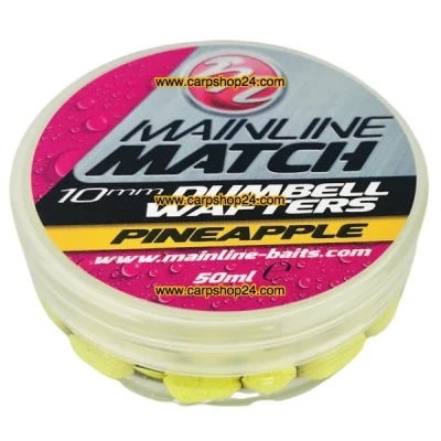Afbeelding van Mainline Match Dumbell Wafters 6mm, 8mm, 10mm 4 Smaken Pineapple Yellow /