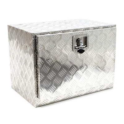 Afbeelding van Wiltec Aluminium vrachtwagen gereedschapskist 61,5 x 40 45 cm bodemkoffer