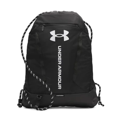 Afbeelding van Under Armour Ua Hustle rugzak, uniseks, Zwart/Wit, Eén maat