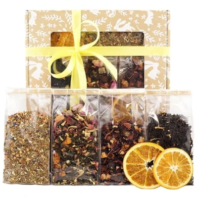 Afbeelding van Coffret cadeau Mélange de thés Festive UniTea Land 200g
