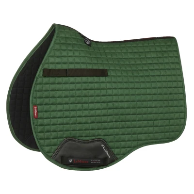 Image de LeMieux Tapis de Selle Luxury Square PV Hunter Vert S/M