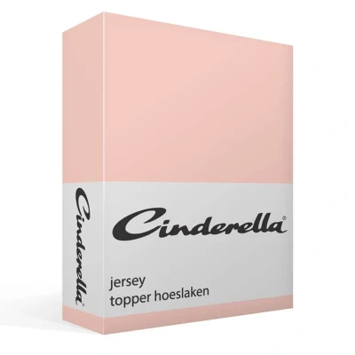 Afbeelding van Cinderella Topper Hoeslaken Tot 15 cm matrashoogte Jersey 80 90x200 cm/210 Soft Terra