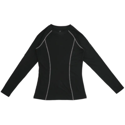 Image de EQUITHÈME Chemise Stella Je T&#039;aime Noir
