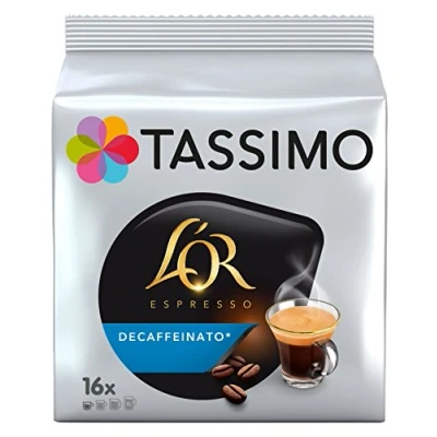 Afbeelding van TASSIMO L&#039;OR Espresso Decaffeinato koffiepad 16 T DISCs