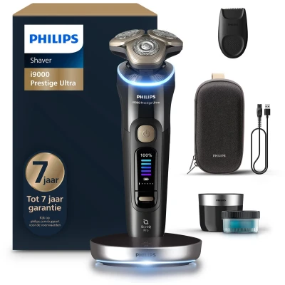Afbeelding van Philips Shaver I9000 Prestige Ultra Wet&amp;dry Xp9400/31 Scheerapparaat Zwart