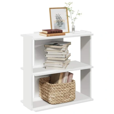 Afbeelding van vidaXL Boekenkast 3 laags 60x30x60 cm bewerkt hout wit