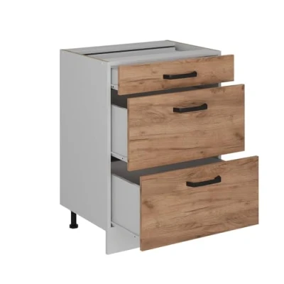 Afbeelding van Vicco Keukenkast R Line Goldkraft eiken 60 cm zonder werkblad