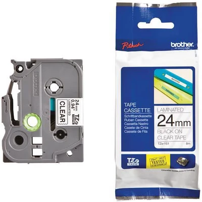 Image de Cassette de ruban pourétiqueteuse Brother Largeur 24 mm