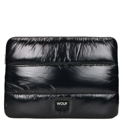 Afbeelding van Wouf Black Glossy Laptophoes 13 En 14 Inch Zwart