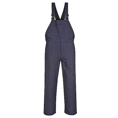 Afbeelding van Portwest C881 Verstelbare katoenen tuinbroek voor heren, marineblauw, L