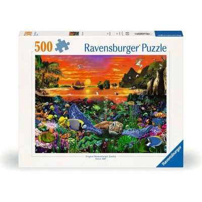 Afbeelding van Legpuzzel Schildpad In Het Rif, 500st.