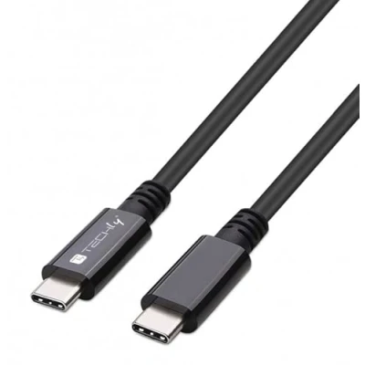 Afbeelding van Techly 362602 USB kabel 0,8 m USB4 Gen 3x2 C Zwart