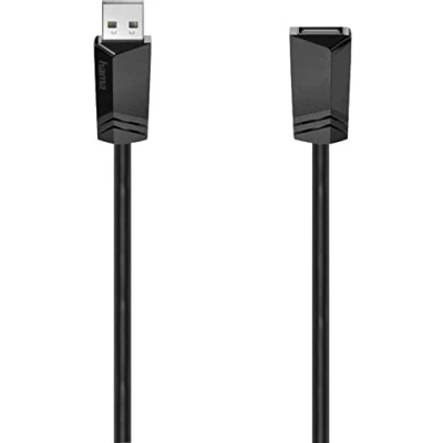 Afbeelding van Hama 00200620 Usb kabel 3 M 2.0 A Zwart