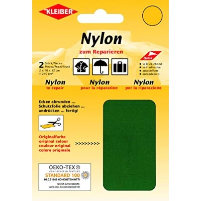 Afbeelding van Kleiber Waterdichte nylon patches, zelfklevend, groen