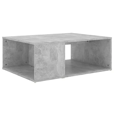 Image de vidaXL Table basse gris béton 90x67x33 cm bois d&#039;ingénierie806907