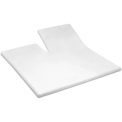 Afbeelding van Cinderella Morning Topper Hoeslaken met split (tot 15 cm) Flanel