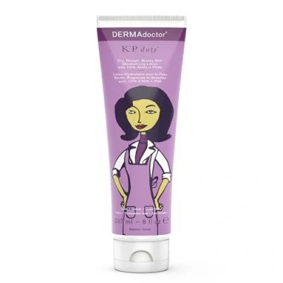 Afbeelding van DERMAdoctor KP Duty Moisturizing Lotion Dermatologen Geformuleerde Lichaamscrème voor Keratose Pillar Maakt de droge, ruwe, hobbelige huid glad Hydrateert en verzacht 10% AHAs + PHA&#039;s