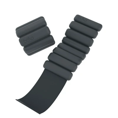 Afbeelding van Bala 0.9kg (2lb) ankle/wright Charcoal RB 2P CHAR