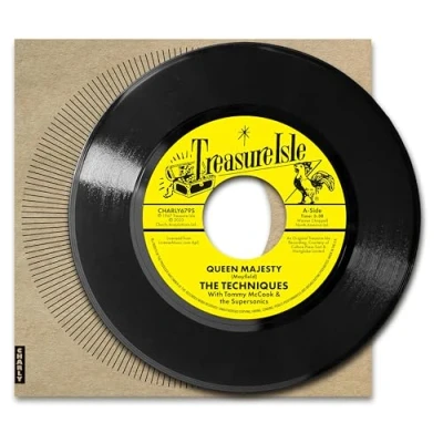 Afbeelding van Techniques &amp; The Zodiacs Queen Majesty / Renegade (7&quot; Vinyl Single)