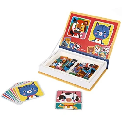 Image de Jeu éducatif magnétique Janod Magneti&#039;book Mix et Match