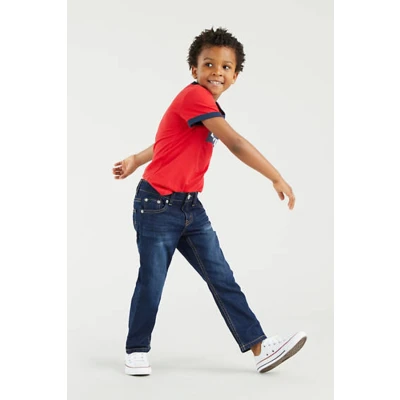Afbeelding van Levi&#039;s Slim fit jeans voor kinderen, Maat: 116, Blue denim