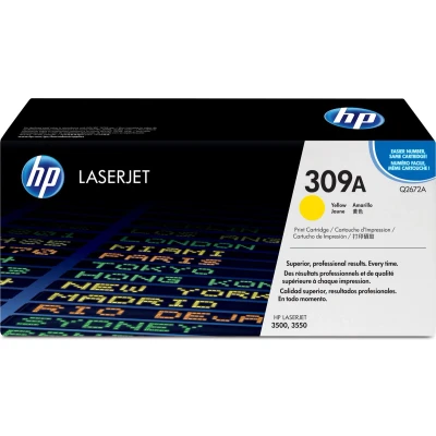 Afbeelding van HP 309A (Q2672A) Toner Geel