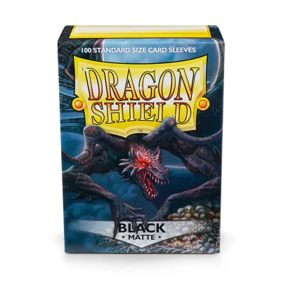 Afbeelding van Dragon Shield Sleeves Matte Black (100 stuks)