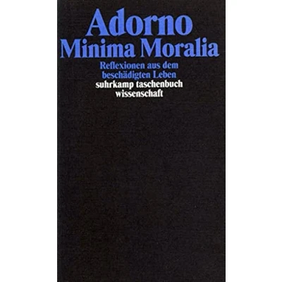 Afbeelding van Minima Moralia. Reflexionen aus dem beschädigten Leben