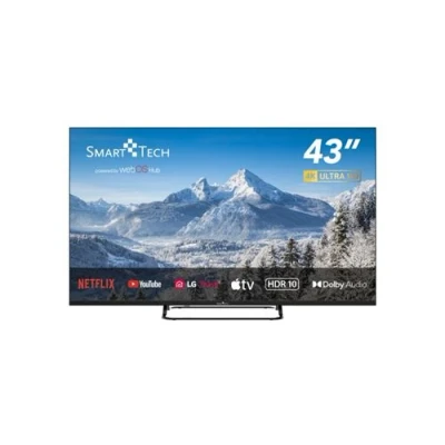 Image de Smart Tech TV LED 4K UHD 43&#039; (139 cm) Web OS 43UW02V Molotov, Netflix, Prime Video, Canal+, Disney+ 3xHDMI 2xUSB MEMC DOLBY Audio