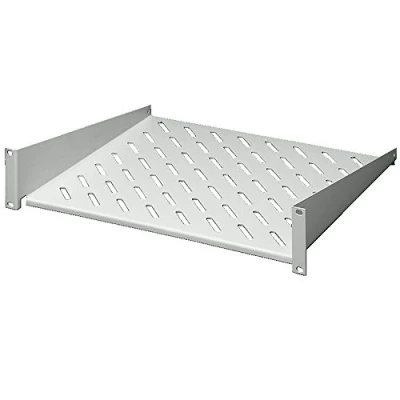 Afbeelding van Rittal 5501.625 19 inch Apparaatbodem voor patchkast 2 HE Vast inbouw Geschikt kastdiepte: vanaf 450 mm Zwart