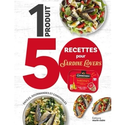 Afbeelding van Sardines 1 produit 50 recettes