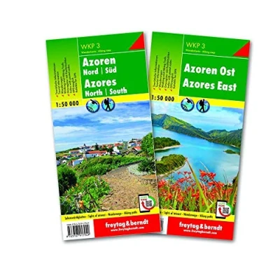 Afbeelding van F&amp;B Wanderkarten WKP3 Azoren