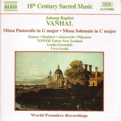 Afbeelding van Aradia Ensemble Missa Pastoralis, Solemnis (CD)